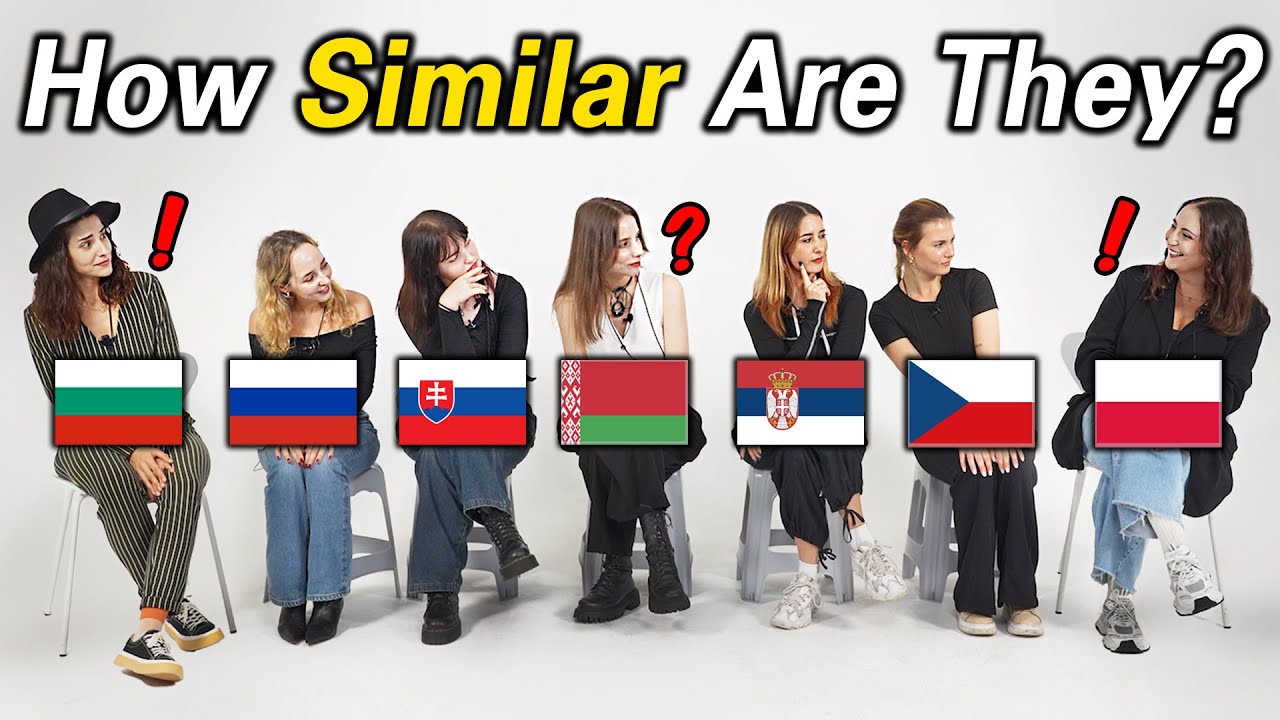 Slavic Languages l 7 Slavic Countries Can they understand Each Others??