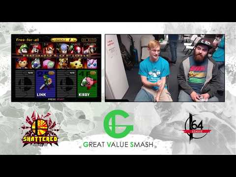 Smash 64: SMT | 6:00am (Link) V Spongy (Kirby) - Shattered 81 Tourney