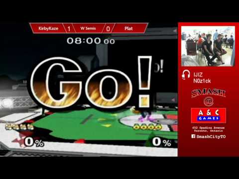 Smash City TO S3E1 - KirbyKaze (Sheik) vs Plat (Fox)