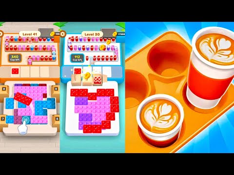 Coffee Mania Sorting Jam | Level 2, 3, 4, 5 - YouTube