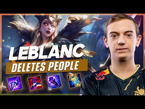 You Can DELETE People With LeBlanc So EASY | G2 Caps