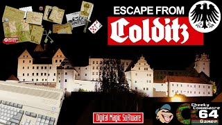 ESCAPE FROM COLDITZ – Commodore Amiga (1991) | Stealth & Strategy in WWII POW Escape