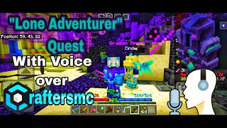 I am Completing The Lone Adventurers Quest With My Voiceover | Minecraft | Craftersmc Sky Block
