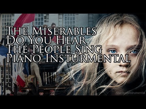 The Miserables - Do You Hear The People Sing (Piano Instrumental)