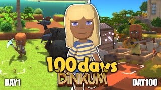 オーストラリアの無人島で100日間サバイバル【100DAYS of Dinkum/ディンカム】