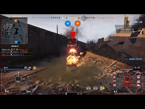 WOT CONSOLE PS4 / Ikv 72 / Gameplay