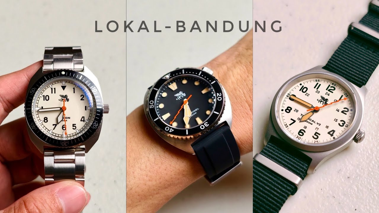 3 JAM TANGAN KEREN INI COCOK BUAT LENGAN KECIL! Kaca Sapphire detik nyapu