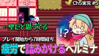 【Ch5実況 Part5】7時間ぶっ通しでプレイした結果、壁と通路の区別がつかなくなるヘルミナ【DELTARUNE】