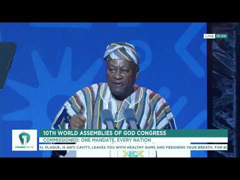 Mahama Highlights Compassion and Community Service at AOG Congress