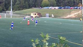 PWSI Red player breaks through and scores