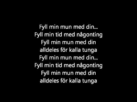 Kent - Istället för ljud [lyrics]