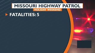 MSHP holiday weekend traffic and crash report