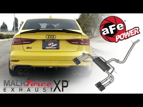 aFe POWER 2015-2020 Audi S3 2.0L (t) MACH Force-Xp Cat-Back Exhaust
