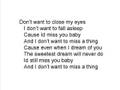 Aerosmith- I Don't Wanna Miss a Thing Lyrics ...