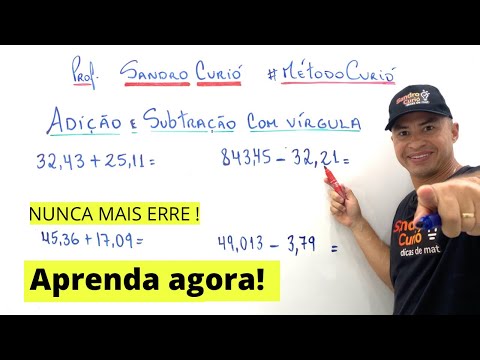 ADIÇÃO e SUBTRAÇÃO COM VÍRGULA