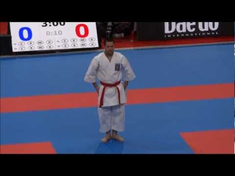 Kata KANKU SHO by Jonathan Mottram - 21st WKF World Karate Championships