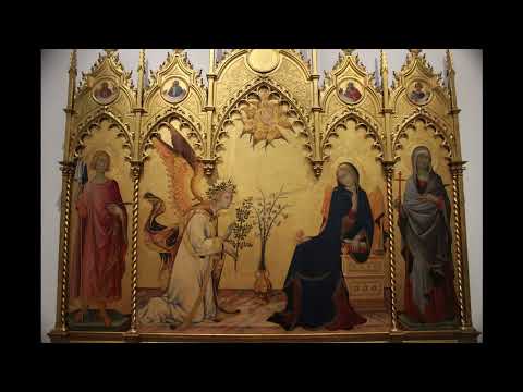 Simone Martini - La Anunciación
