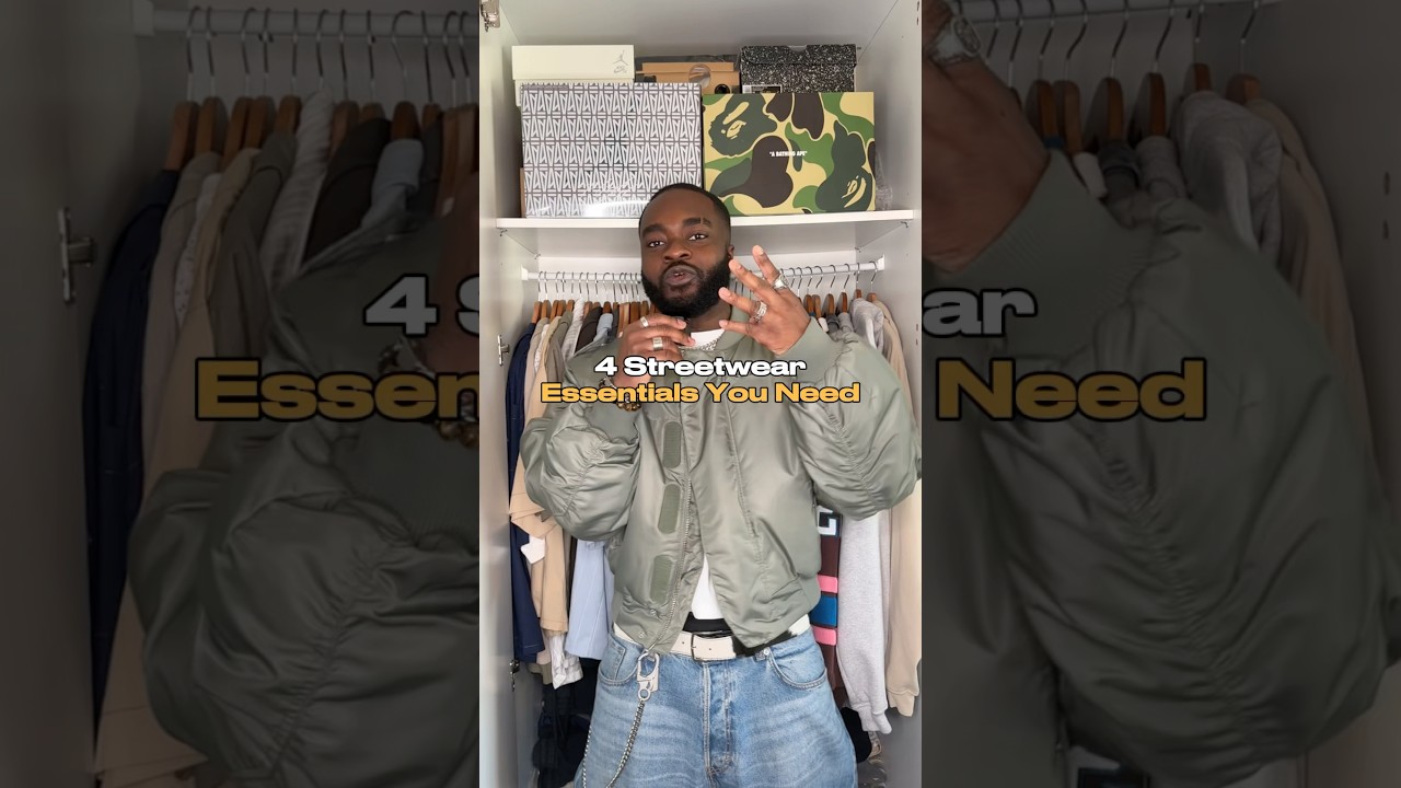 You Need These Streetwear Essentials #streetwear #streetwearfashion #streetwearinspo #fashion