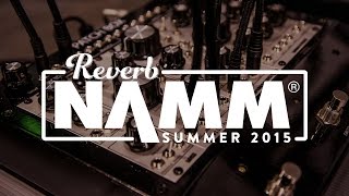 Video thumbnail for Pittsburgh Modular and the New Patch Box Eurorack Pedal at Summer NAMM 2015 by Reverb