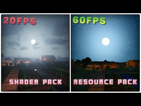 Top 5 Best SHADER-like Resource Packs for Low and Weak Devices