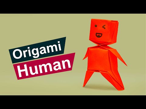 DIY Human Easy Origami Tutorial