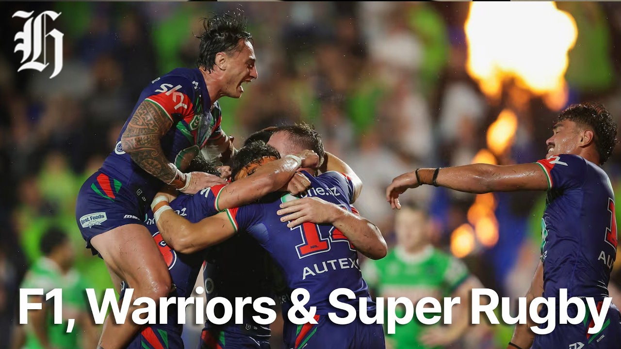 Sports wrap: A stellar performance from Liam Lawson; Warriors and Super Rugby | Ryan Bridge TODAY