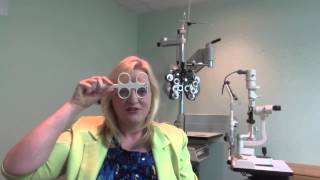 Vision therapy activity for focusing problems