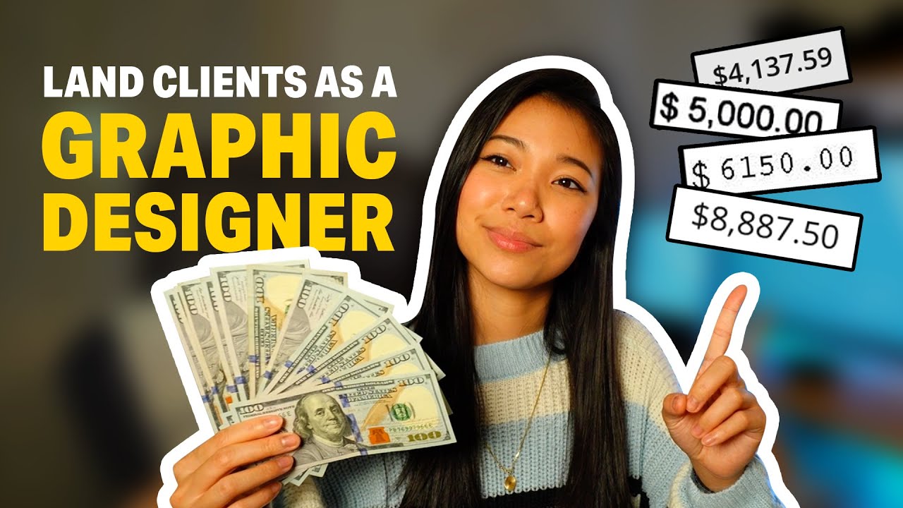 How to Land Clients + Make Money as a Graphic Designer in 2025