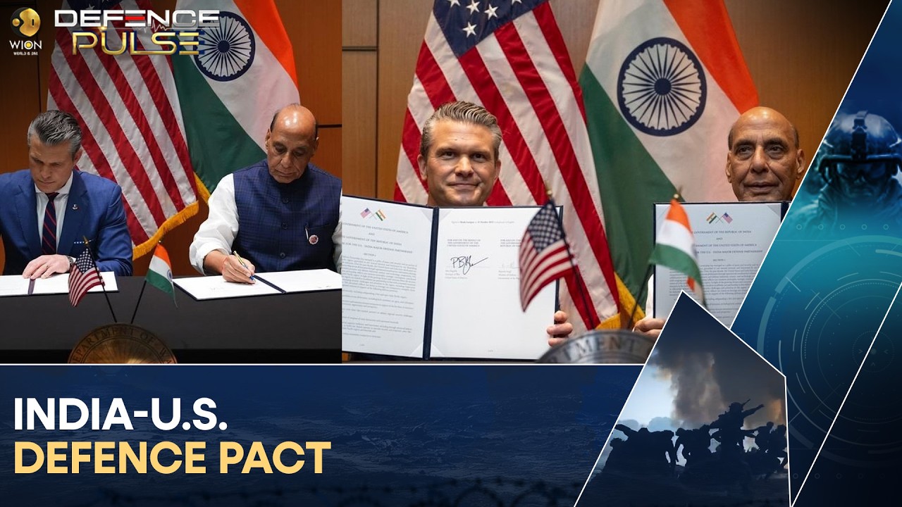India & US Review One Year Of Ten-Year Defence Framework | WION Defence Pulse