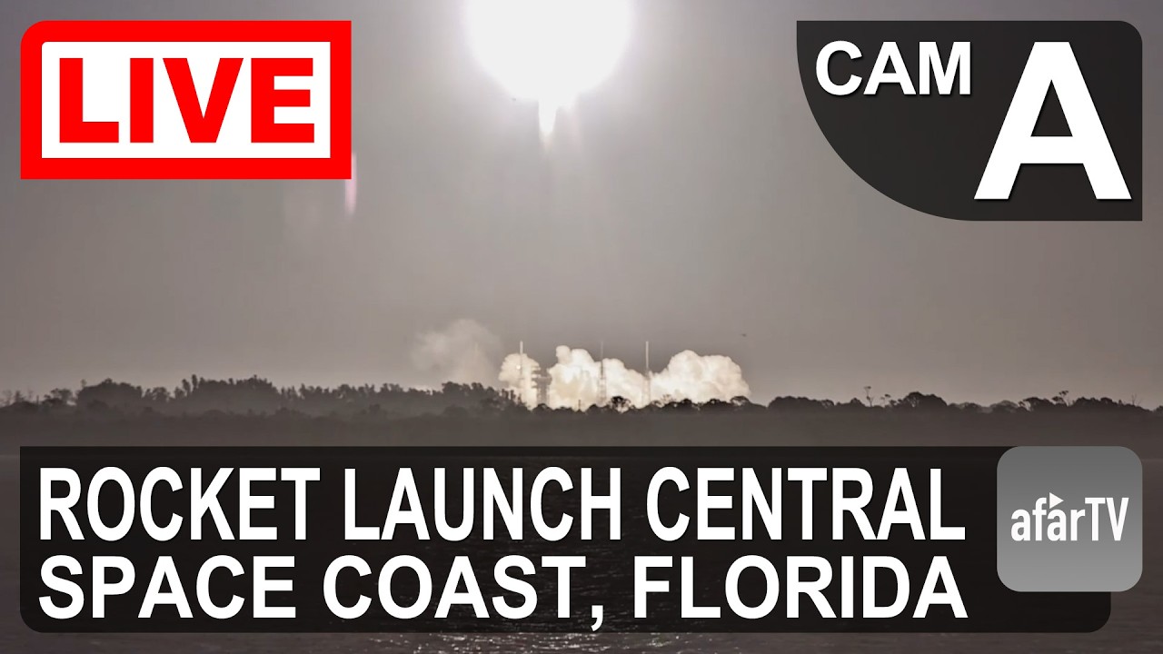 Live webcam view of Space Coast Rocket Launch Cam