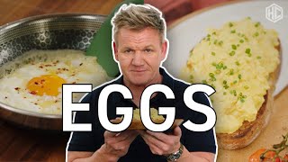 Gordon Ramsay Makes Scrambled and Fried Eggs | Cooking With Gordon | HexClad