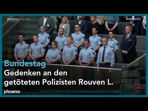 Bärbel Bas zur tödlichen Messerattacke auf den Polizisten Rouven L. am 05.06.24