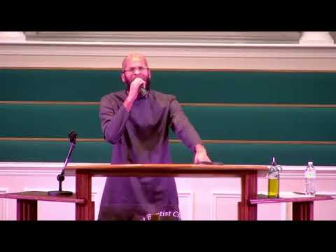 Pastor Edwrin Sutton preaching from the title “NOW”!