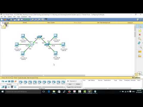 CCNA2 Chapter3 Configuring VLAN 3.2.1.7