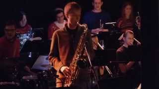 "Go Tell It on the Mountain" - UNI Jazz Band One at The HuB, 05-Dec-2013