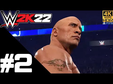 WWE 2K22 My Rise Mode Walkthrough Gameplay Part 2 – PS5 4K/60 FPS HDR No Commentary