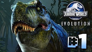 Building Jurassic World!! - Jurassic World Evolution | Ep1