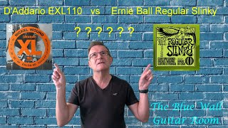 D'Addario EXL 110 vs Ernie Ball Regular Slinky Strings