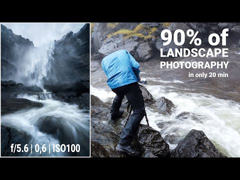 90% of LANDSCAPE Photography in ONLY 20 minutes