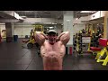 Overhead dumbbell extension (triceps)