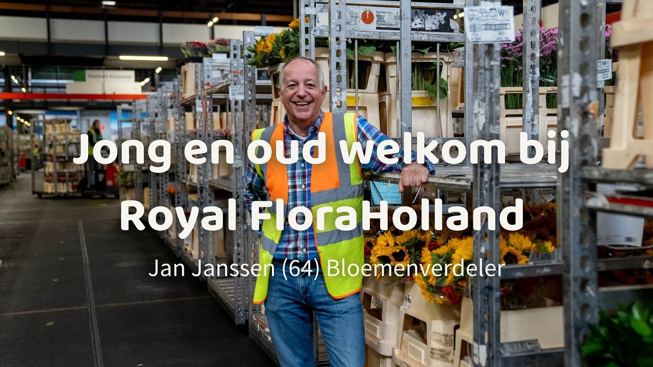 Zo ziet werken bij Royal FloraHolland eruit: Jan laat het zien