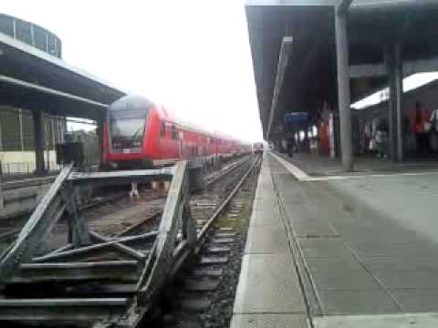 628 243 Als RE5 Aus Neustrelitz HBF Bei Der Einfahrt In Den Stralsunder HBF