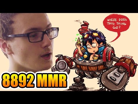 Miracle- Dota 2 [TimberSaw] 8892 MMR Solo Rank Match
