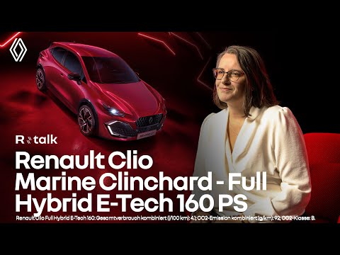 Mehr Leistung, mehr Reaktionsfähigkeit| Der neue Renault Clio Full Hybrid E-Tech 160 selbstaufladend