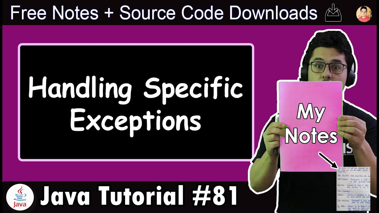 Handling Specific Exceptions in Java