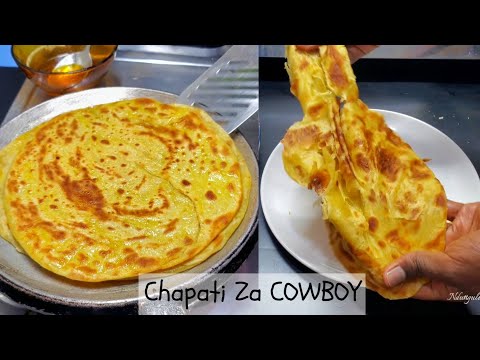 How to cook soft Chapati (Chapati Za Cowboy) | Soft & Layered Chapati Recipe | Kenyan Chapati recipe