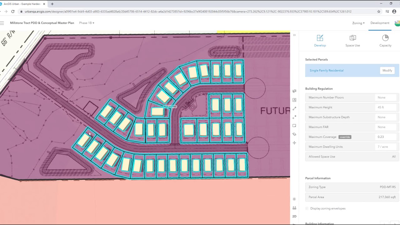 ArcGIS Urban Plan Creation