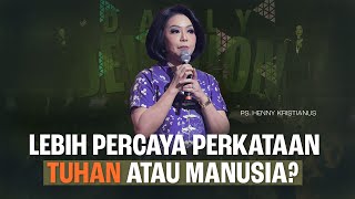 Download lagu Lebih Percaya Perkataan Tuhan Atau Manusia? - Ps. Henny Kristianus mp3 Download lagu Lebih Percaya Perkataan Tuhan Atau Manusia? - Ps. Henny Kristianus mp3