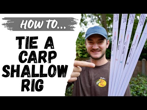 How To Tie A Carp Shallow Rig. 