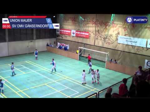 Tor -  Union Mauer / SV OMV Gänserndorf am 13.02.2016 18:14